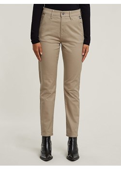 G-Star Spodnie chino w kolorze beżowym ze sklepu Limango Polska w kategorii Spodnie damskie - zdjęcie 187760569