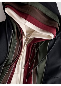 Reserved - Oversizowa bluza - bordowy ze sklepu Reserved w kategorii Bluzy damskie - zdjęcie 187760719