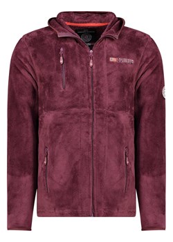 Geographical Norway Kurtka polarowa "Upload" w kolorze bordowym ze sklepu Limango Polska w kategorii Bluzy męskie - zdjęcie 187760916