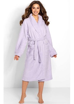 Długi szlafrok damski Paloma, Kolor liliowy, Rozmiar 3XL, Momenti per me ze sklepu Primodo w kategorii Szlafroki damskie - zdjęcie 187761718