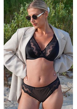 Azal czarny biustonosz miękki soft Gloria, Kolor czarny, Rozmiar 80B, AZAL ze sklepu Intymna w kategorii Biustonosze - zdjęcie 187761799