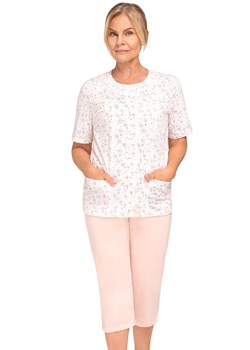 Bawełnian piżama damska dwuczęściowa Maria I 200 33, Kolor ecru-beżowy, Rozmiar M, MARTEL ze sklepu Intymna w kategorii Piżamy damskie - zdjęcie 187762047