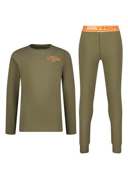 Vingino Piżama w kolorze khaki ze sklepu Limango Polska w kategorii Piżamy dziecięce - zdjęcie 187763619