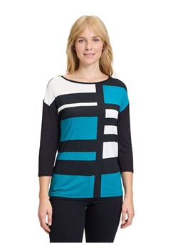 Betty Barclay Koszulka w kolorze czarno-niebieskim ze sklepu Limango Polska w kategorii Bluzki damskie - zdjęcie 187764799