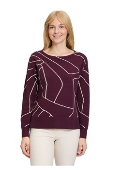 Betty Barclay Sweter w kolorze bordowym ze sklepu Limango Polska w kategorii Swetry damskie - zdjęcie 187765128