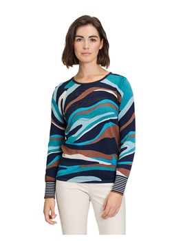 Betty Barclay Sweter w kolorze turkusowo-jasnobrązowo-niebieskim ze sklepu Limango Polska w kategorii Swetry damskie - zdjęcie 187765178