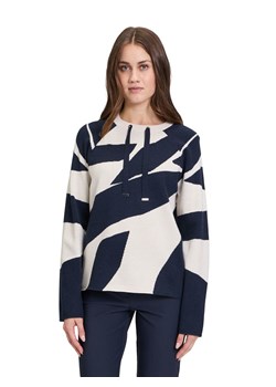 Betty Barclay Sweter w kolorze kremowo-granatowym ze sklepu Limango Polska w kategorii Swetry damskie - zdjęcie 187765206