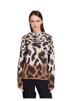 Betty Barclay Sweter w kolorze beżowo-brązowo-szarym ze sklepu Limango Polska w kategorii Swetry damskie - zdjęcie 187765255