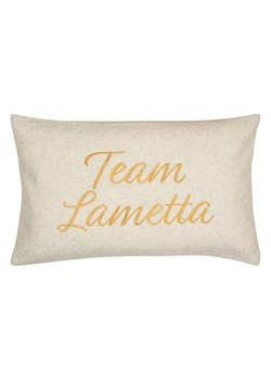 PAD Concept Poszewka &quot;Team Lametta&quot; w kolorze beżowo-złotym na poduszkę - 30 x 50 cm ze sklepu Limango Polska w kategorii Poduszki dekoracyjne - zdjęcie 187765756