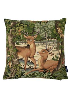 Mars &amp; More Poduszka &quot;Gobelin&quot; w kolorze zielonym - 45 x 45 cm ze sklepu Limango Polska w kategorii Poduszki dekoracyjne - zdjęcie 187765847