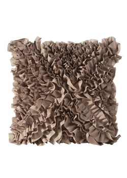 POSZEWKA MIRENA 45 X 45 CM CIEMNOBEŻOWY ze sklepu lenaodniemowlakadoszkolniaka.pl w kategorii Poszewki na poduszki - zdjęcie 187766097