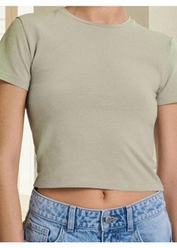 Sinsay - Crop top - zielony ze sklepu Sinsay w kategorii Bluzki damskie - zdjęcie 187766427