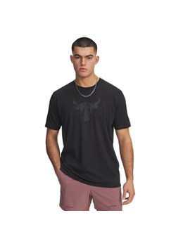 Męska koszulka treningowa Under Armour Project Rock Brahma Bull - czarna ze sklepu Sportstylestory.com w kategorii T-shirty męskie - zdjęcie 187766567