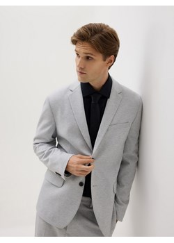 Reserved - Marynarka slim fit - jasnoszary ze sklepu Reserved w kategorii Marynarki męskie - zdjęcie 187766828