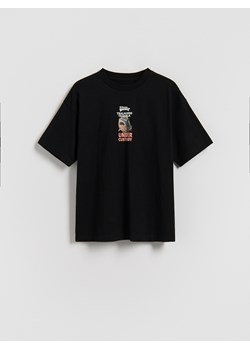 Reserved - T-shirt Tralalero Tralala - czarny ze sklepu Reserved w kategorii T-shirty chłopięce - zdjęcie 187767017