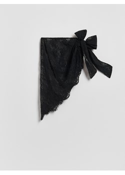Reserved - Koronkowa spódnica mini - czarny ze sklepu Reserved w kategorii Spódnice - zdjęcie 187767079