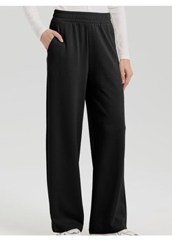Sinsay - Spodnie z szeroką nogawką - czarny ze sklepu Sinsay w kategorii Spodnie damskie - zdjęcie 187767295