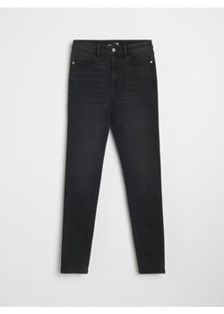 Sinsay - Spodnie jeansowe skinny - czarny ze sklepu Sinsay w kategorii Jeansy damskie - zdjęcie 187767318