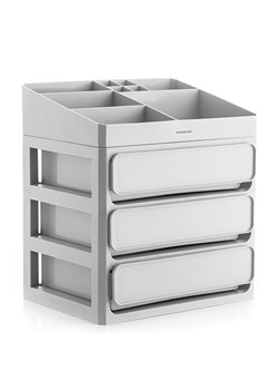InnovaGoods Organizer w kolorze szarym na kosmetyki - 26 x 29 x 19,5 cm ze sklepu Limango Polska w kategorii Akcesoria i przechowywanie - zdjęcie 187770668