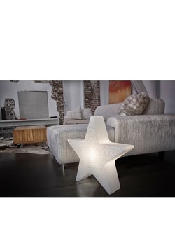 8 seasons Dekoracyjna lampa solarna LED z funkcją zmiany koloru - Ø 60 cm ze sklepu Limango Polska w kategorii Oświetlenie - zdjęcie 187771975