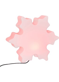 8 seasons Dekoracyjna lampa LED &quot;Shining Crystal&quot; w kolorze białym - wys. 40 cm ze sklepu Limango Polska w kategorii Oświetlenie - zdjęcie 187772056