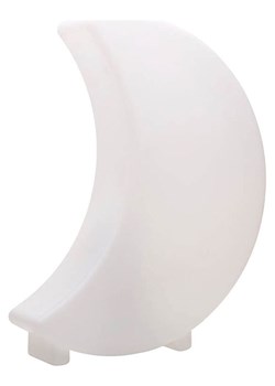 8 seasons Dekoracyjna lampa LED &quot;Shining Moon&quot; w kolorze białym - 28,5 x 41 cm ze sklepu Limango Polska w kategorii Oświetlenie - zdjęcie 187772085
