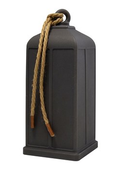 8 seasons Dekoracyjna lampa LED &quot;Lantern&quot; w kolorze antracytowym - 19 x 45 cm ze sklepu Limango Polska w kategorii Oświetlenie - zdjęcie 187772109