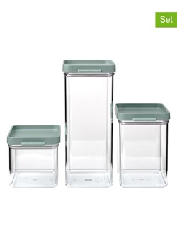 Mepal Pojemniki (3 szt.) w kolorze zielonym ze sklepu Limango Polska w kategorii Pojemniki kuchenne - zdjęcie 187772538