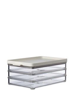 Mepal Pojemnik w kolorze białym na wędliny - 21,9 x 10 x 14,9 cm ze sklepu Limango Polska w kategorii Pojemniki kuchenne - zdjęcie 187772576