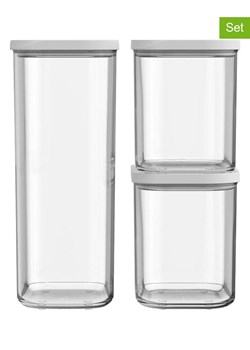 Mepal Pojemniki (3 szt.) w kolorze białym ze sklepu Limango Polska w kategorii Pojemniki kuchenne - zdjęcie 187772685