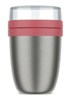Mepal Lunchpot &quot;Ellipse&quot; w kolorze srebrno-fiołkowym - wys. 16,9 x Ø 10,7 cm ze sklepu Limango Polska w kategorii Pojemniki kuchenne - zdjęcie 187772755