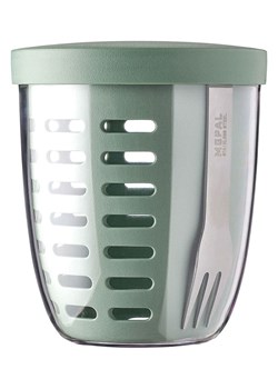Mepal Pojemnik w kolorze zielonym na owoce i warzywa - wys. 12,7 x Ø 10,7 cm ze sklepu Limango Polska w kategorii Pojemniki kuchenne - zdjęcie 187772777