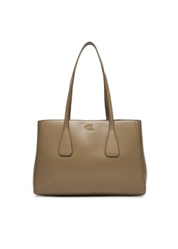 Torebka Calvin Klein Ck Medium Work Tote LV04F3442G Beżowy ze sklepu eobuwie.pl w kategorii Torebki damskie - zdjęcie 187772797