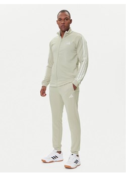 adidas Dres Basic 3-Stripes JX5519 Beżowy Regular Fit ze sklepu MODIVO w kategorii Dresy męskie - zdjęcie 187772855