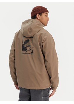 Quiksilver Kurtka snowboardowa Live For The Dream EQYJK04185 Beżowy Regular Fit ze sklepu MODIVO w kategorii Kurtki męskie - zdjęcie 187772859