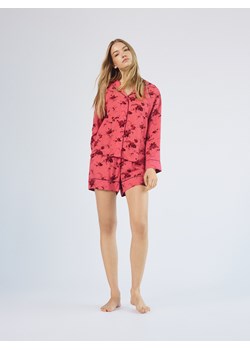 Reserved - Dwuczęściowa piżama we wzory - różowy ze sklepu Reserved w kategorii Piżamy damskie - zdjęcie 187773225