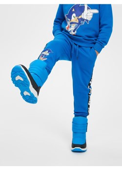 Sinsay - Śniegowce na rzepy Sonic the Hedgehog - niebieski ze sklepu Sinsay w kategorii Buty zimowe dziecięce - zdjęcie 187775207