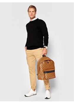 Plecak Guess Vezzola HMVZLA P2310 Brązowy ze sklepu eobuwie.pl w kategorii Plecaki - zdjęcie 187775395