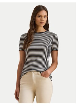 LAUREN RALPH LAUREN T-Shirt 200P03721002 Granatowy Slim Fit ze sklepu MODIVO w kategorii Bluzki damskie - zdjęcie 187775967