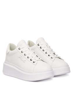 KARL LAGERFELD Sneakersy Anakapri KL63518A Biały ze sklepu MODIVO w kategorii Buty sportowe damskie - zdjęcie 187775995