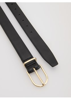 Reserved - Pasek z łączonych materiałów - czarny ze sklepu Reserved w kategorii Paski damskie - zdjęcie 187776679