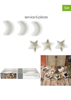 Ethnical Life Miski (6 szt.) w kolorze białym ze sklepu Limango Polska w kategorii Naczynia - zdjęcie 187776848