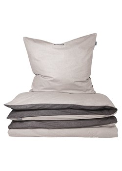 Schiesser Komplet pościeli flanelowej &quot;Doubleface&quot; w kolorze szarym ze sklepu Limango Polska w kategorii Pościele - zdjęcie 187776867