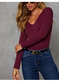 LA Angels Koszulka w kolorze bordowym ze sklepu Limango Polska w kategorii Bluzki damskie - zdjęcie 187776935