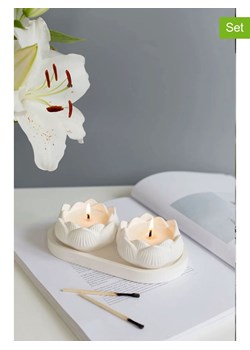 Lucky Bees Świece zapachowe (2 szt.) - 2x 50 g ze sklepu Limango Polska w kategorii Świece i dyfuzory - zdjęcie 187777109