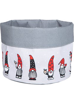 GILDE Koszyk &quot;Bärti&quot; w kolorze szaro-białym na pieczywo - wys. 20 x Ø 20 cm ze sklepu Limango Polska w kategorii Pojemniki kuchenne - zdjęcie 187777266