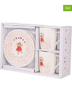 GILDE 4-częściowy zestaw &quot;Betty&quot; w kolorze biało-czerwonym do espresso ze sklepu Limango Polska w kategorii Dzbanki i zaparzacze - zdjęcie 187777316