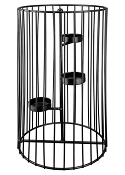 GILDE Świecznik &quot;Trixie&quot; w kolorze czarnym - wys. 30 cm ze sklepu Limango Polska w kategorii Świeczniki - zdjęcie 187777327