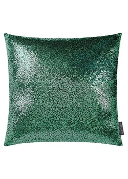 Magma Heimtex Poszewka &quot;Glitter&quot; w kolorze zielonym na poduszkę - 40 x 40 cm ze sklepu Limango Polska w kategorii Poduszki dekoracyjne - zdjęcie 187777657