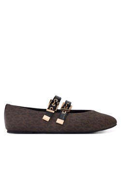 MICHAEL Michael Kors Baleriny Rowen Flex Ballet 40R6RWFP1B Brązowy ze sklepu MODIVO w kategorii Balerinki - zdjęcie 187778316